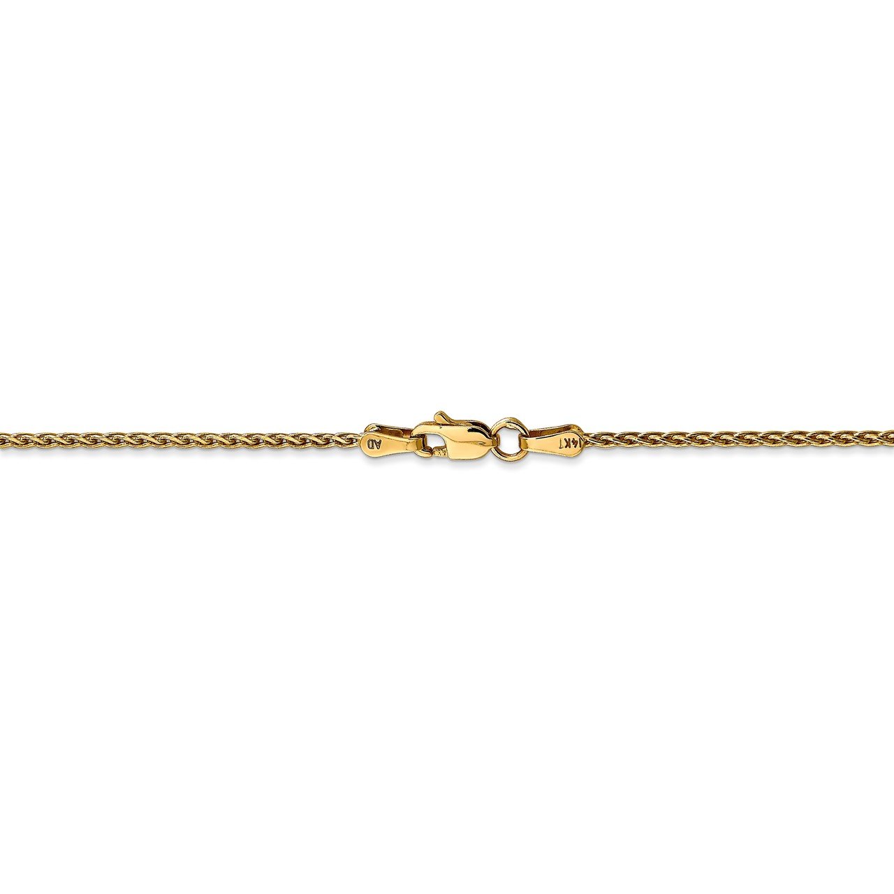 14k 1.5mm Parisian Wheat Chain-2