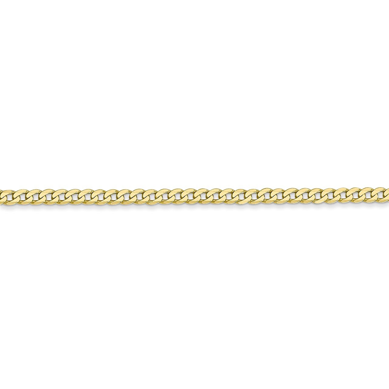 10k 2.2mm Flat Beveled Curb Chain-1