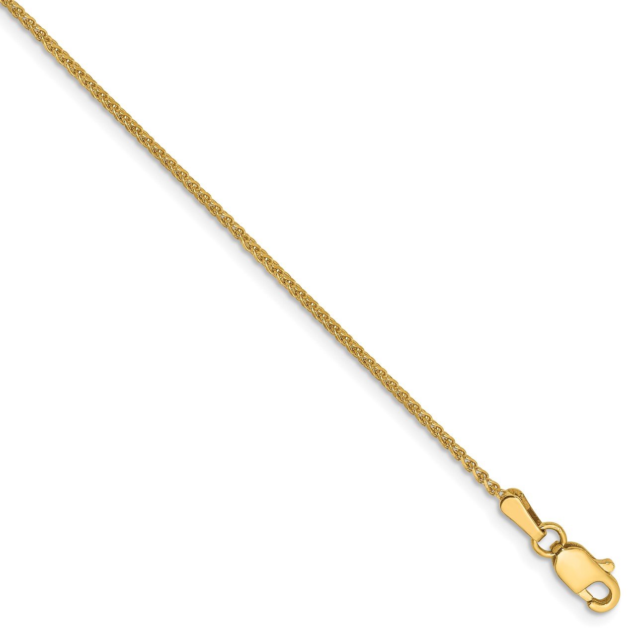 14k 1.2mm D/C Spiga Chain
