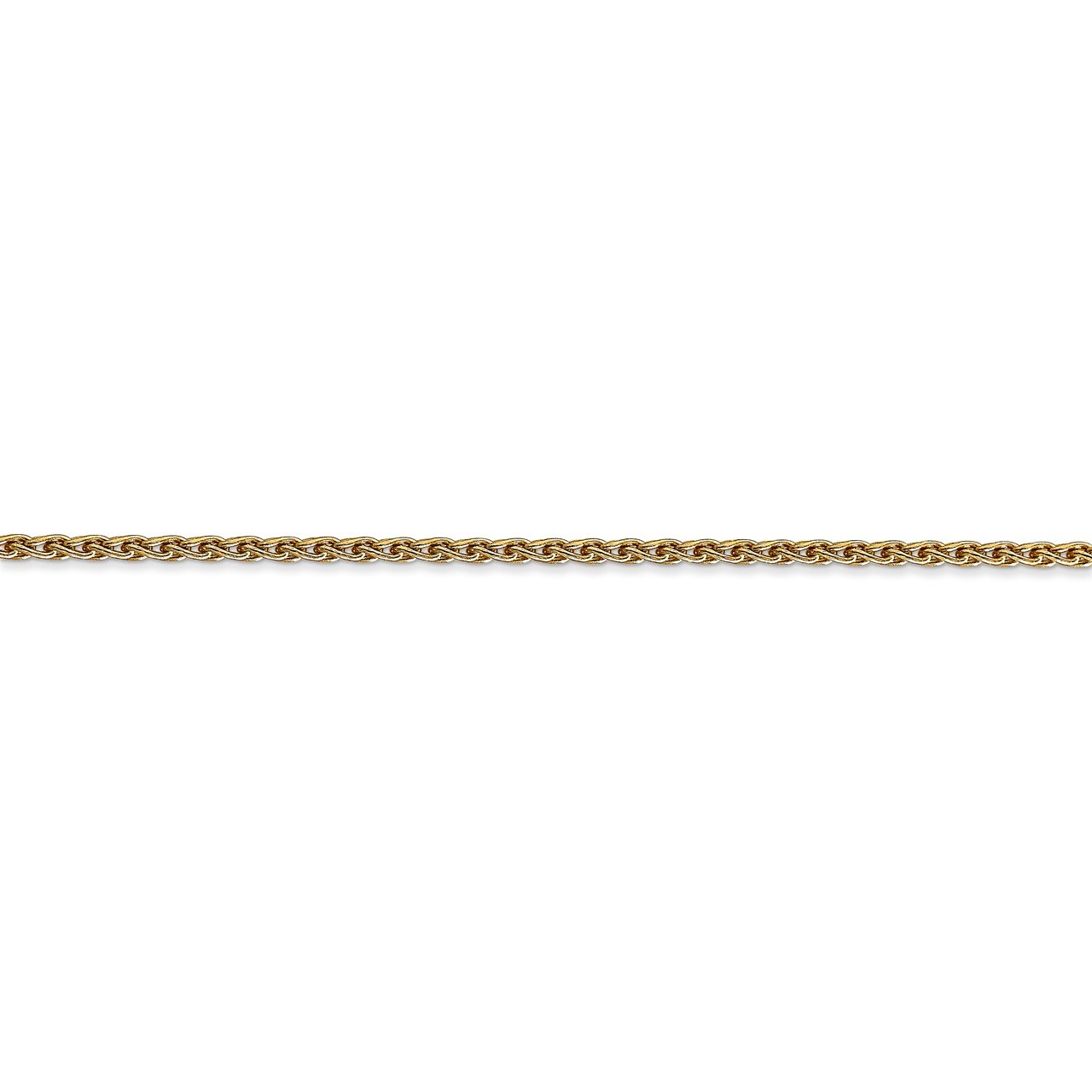 14k 1.75mm Parisian Wheat Chain-2