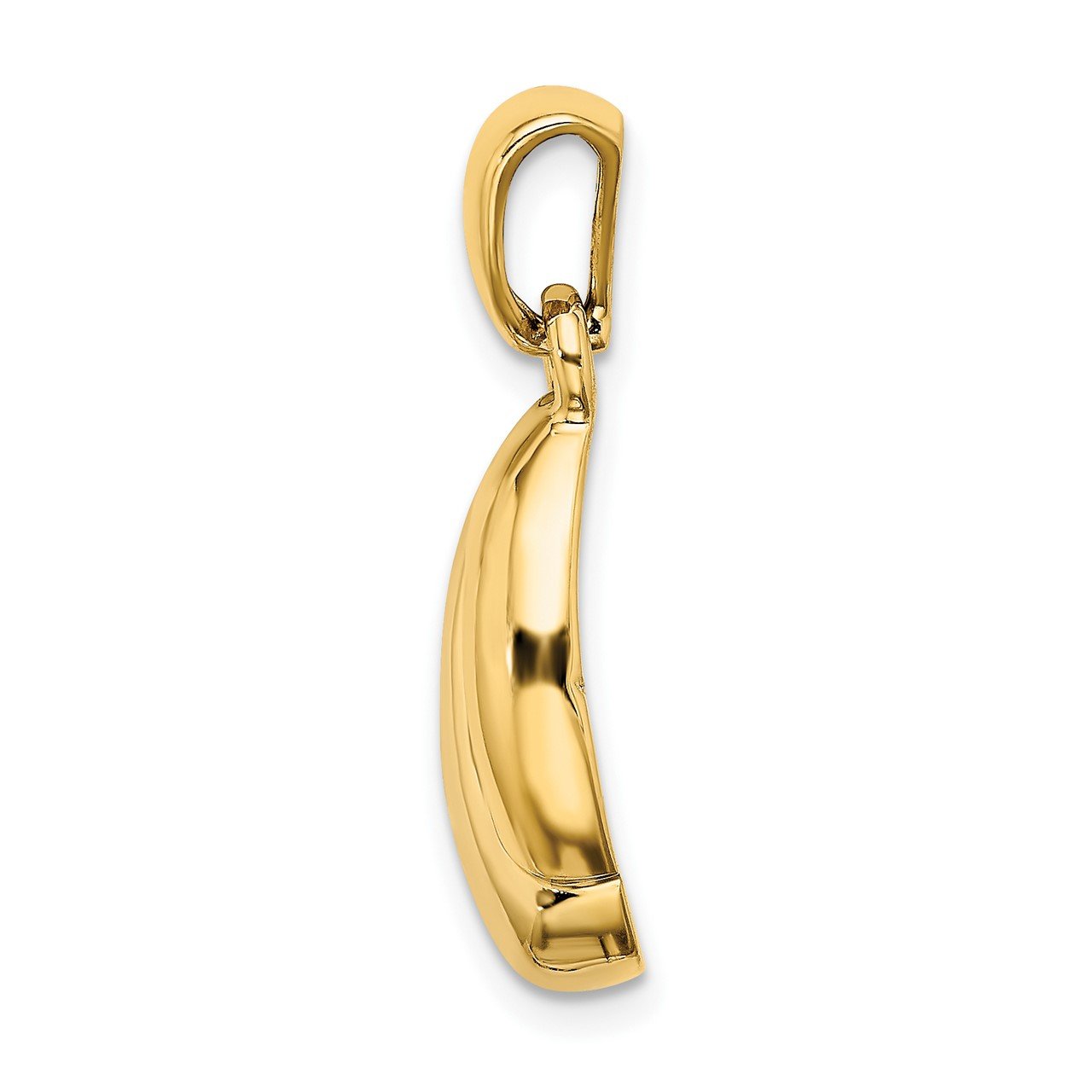 14k Two-Tone Oval Fashion Pendant-1