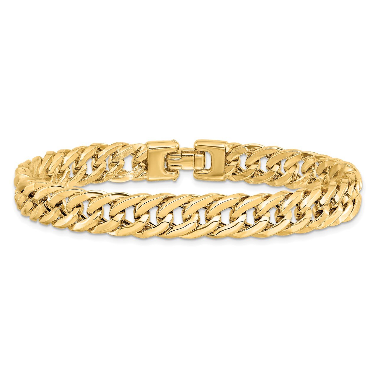 Leslie's 14K Polished Men's Bracelet-3