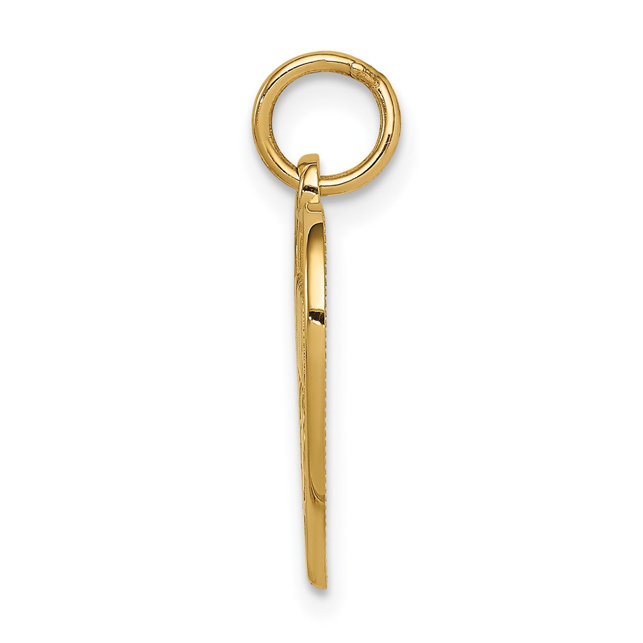 14k GRANDMA Heart Charm-1