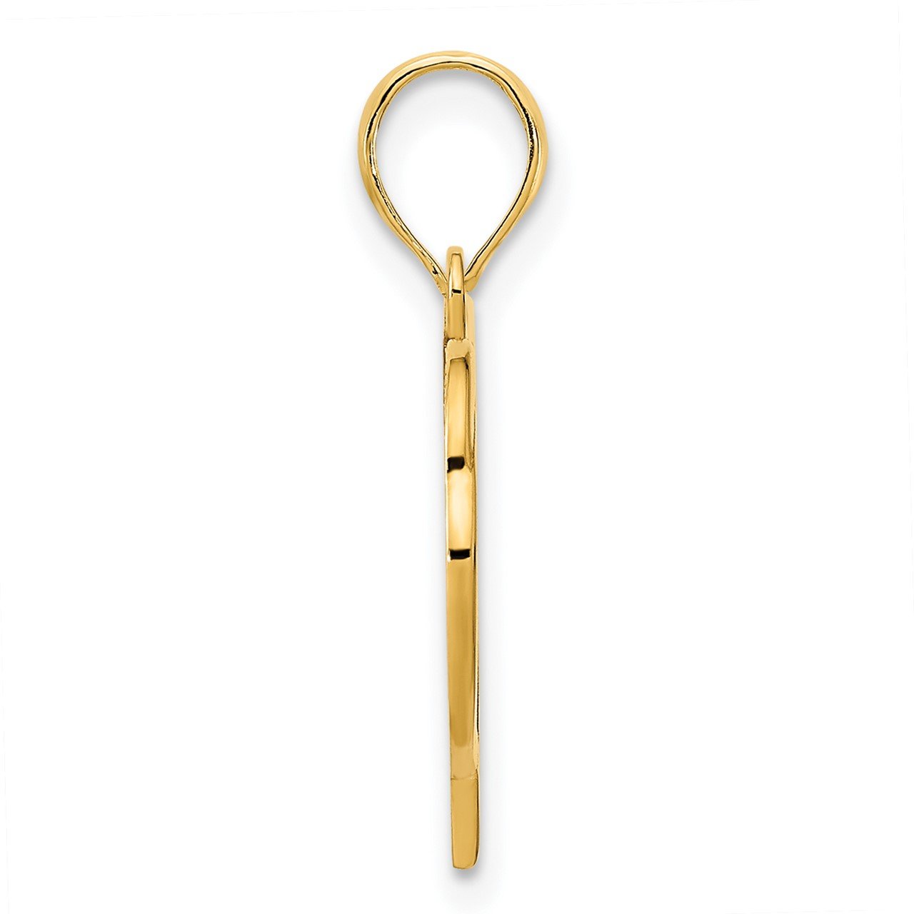 14k Heart in a Heart Pendant-1