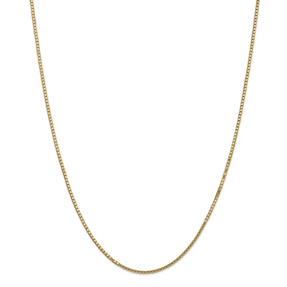 14k 1.5mm Box Chain