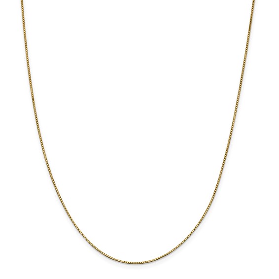 14k .95mm Box Chain