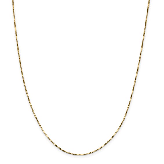 14k .95mm Box Chain