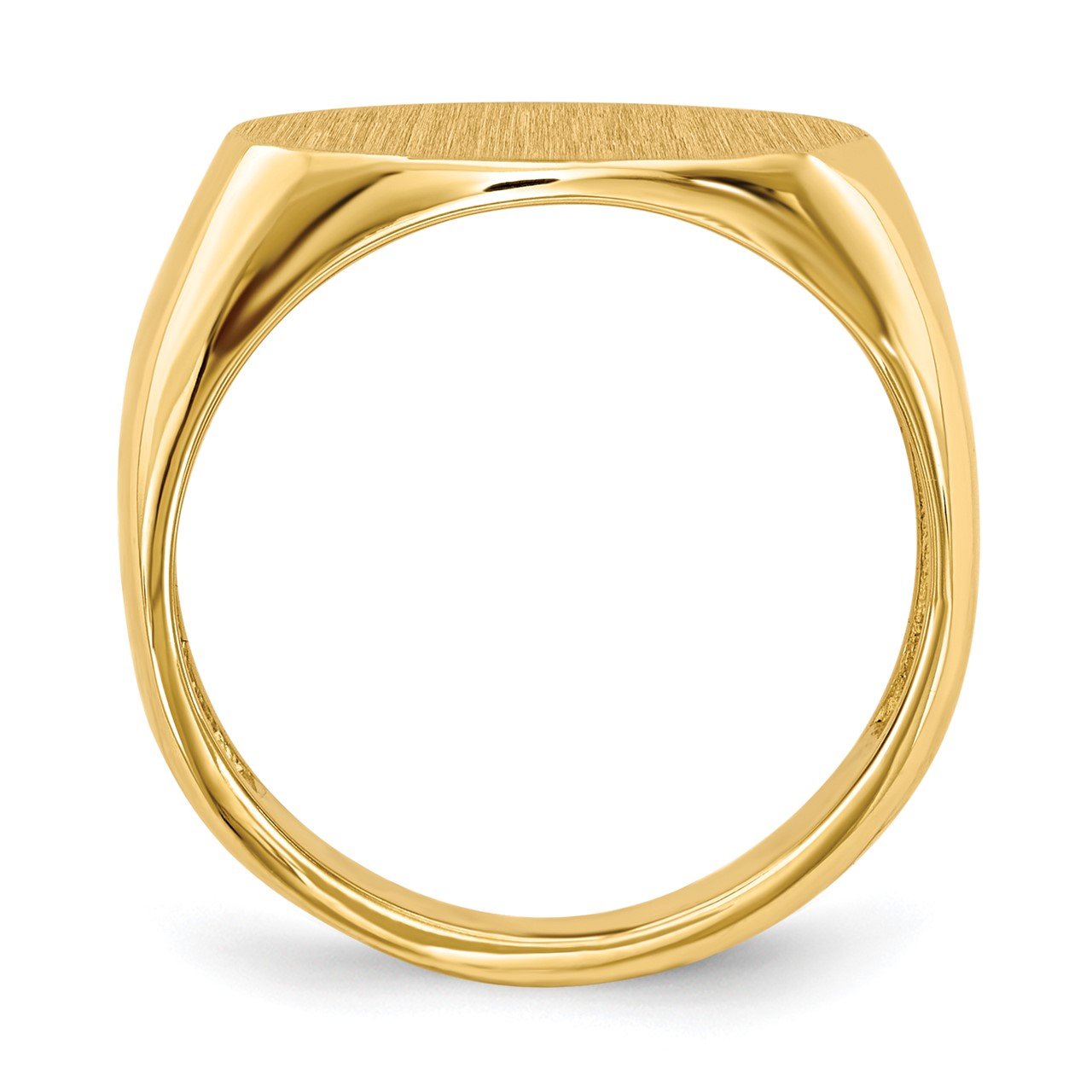 14k 9.5x15.0mm Open Back Signet Ring-1